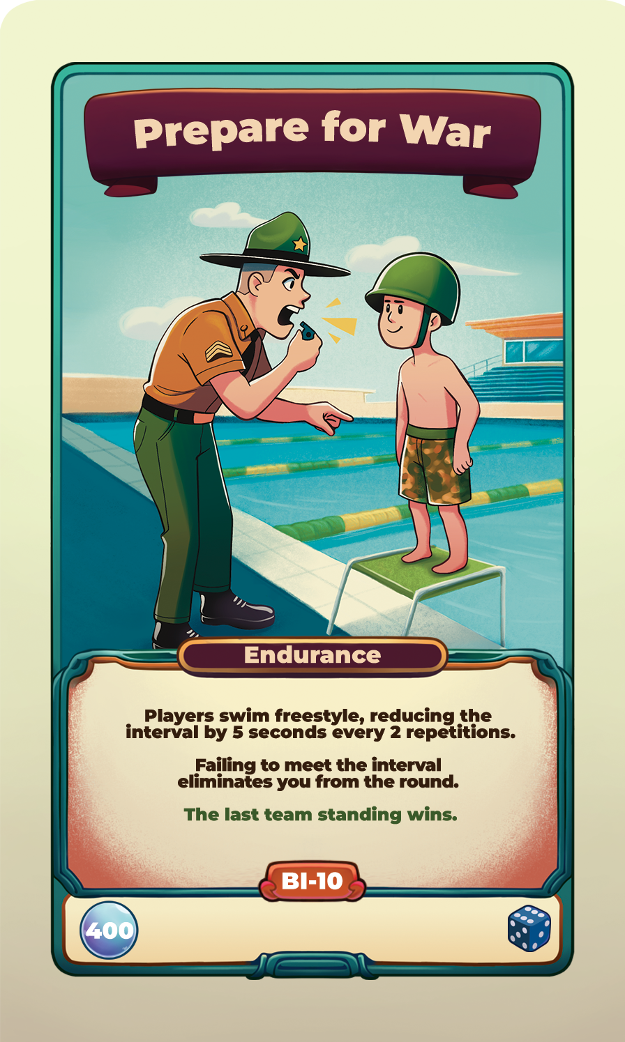 Prepare for War challenge card